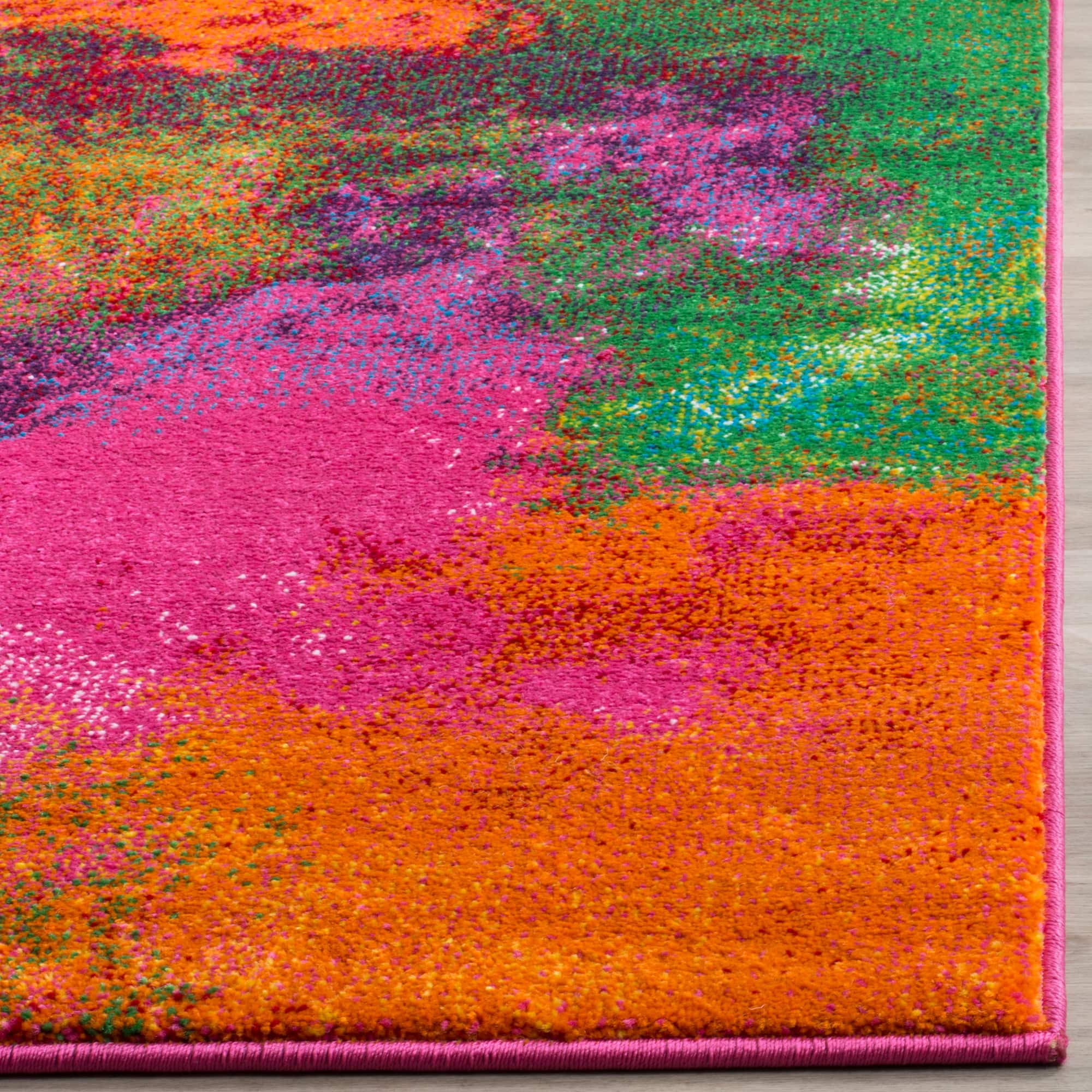 Water Color Splash Rug